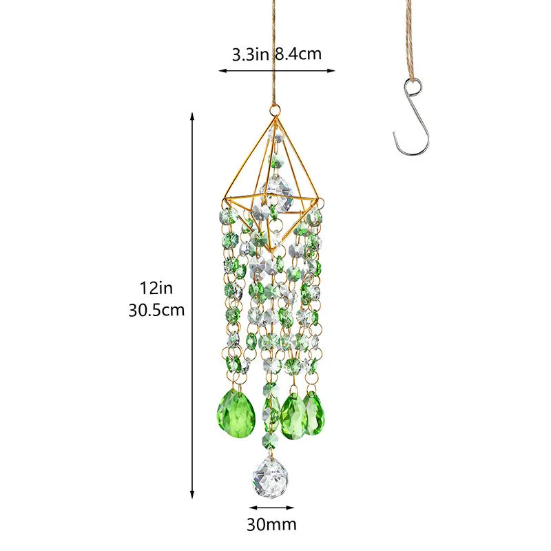 Geometric Crystal Suncatcher 9