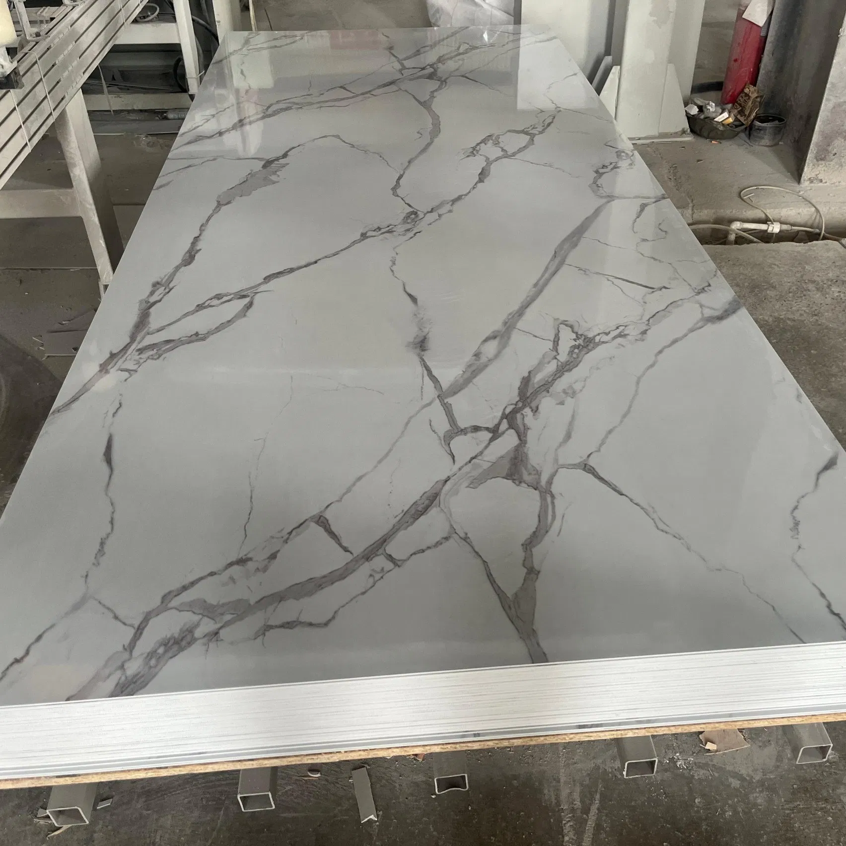 Durable PVC Panel - UV Marble Finish for Modern Wall Solutions