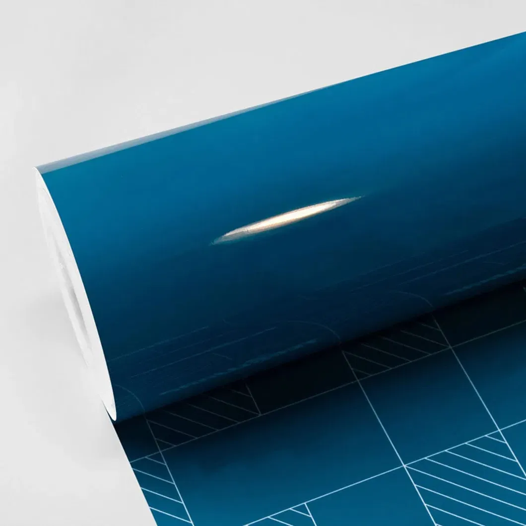 High Quality Diamond Crystal Blue Vinyl Wrap Car Sticker Car Styling Film