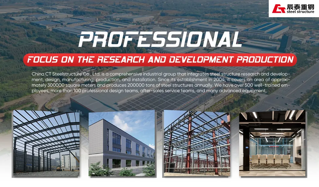 Steel Structure Showroom Banner