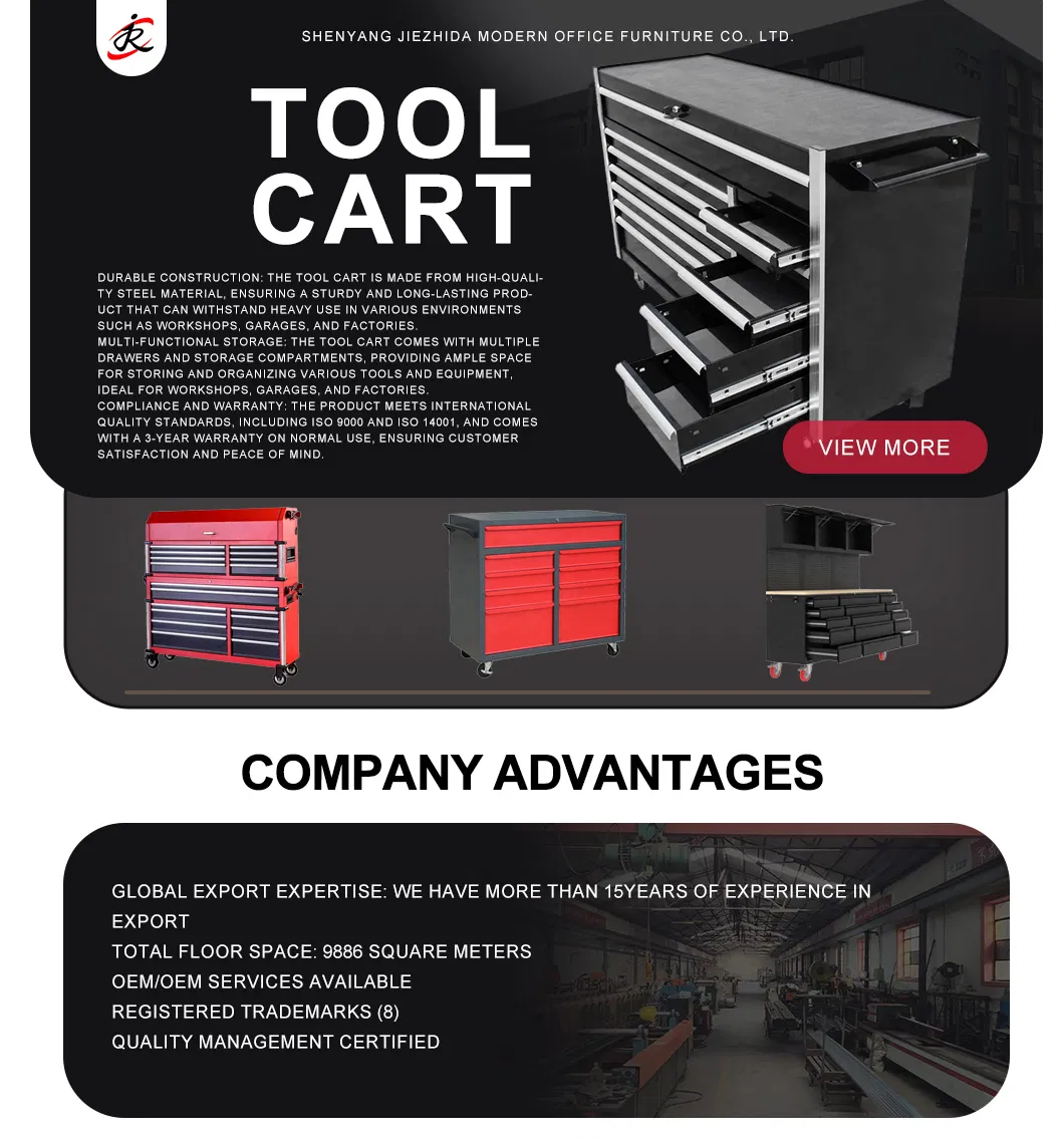 Professional Industrial Rolling Tool Cabinet