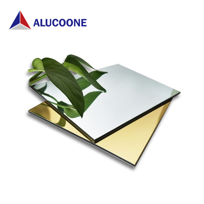 Brushed Aluminium Dibond® Composite Sheet Alupanel Sign Material Mirror Finish