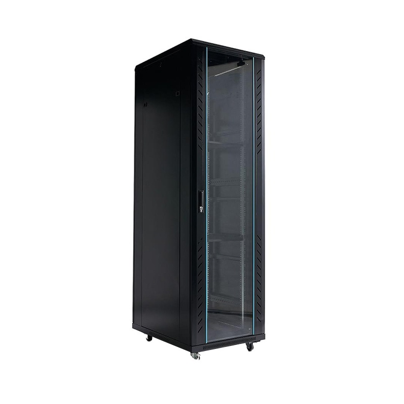 Custom 42u Electrical Cabinet Without Module Server Rack with Optional Side Storage
