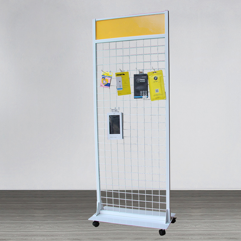 Heavy-Duty Black Mesh Shelving Unit for Efficient Home Organization