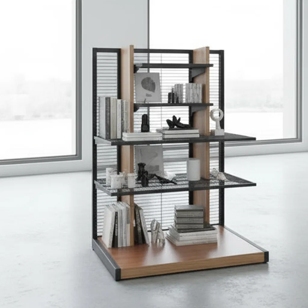 Exclusive Merchandising Unit for Upscale Store Presentation Needs