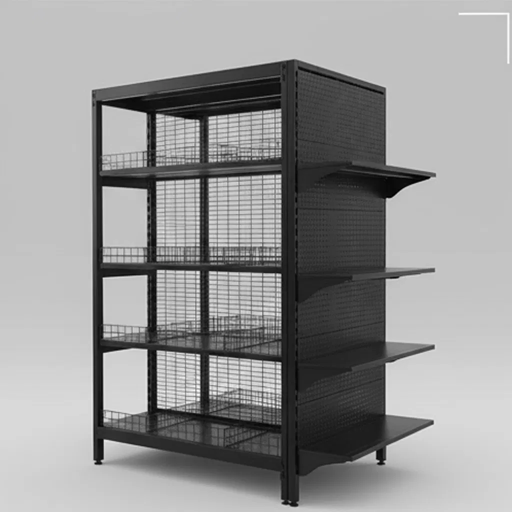 Solid Commercial Grade Shelf Unit for Sturdy Merchandise Display