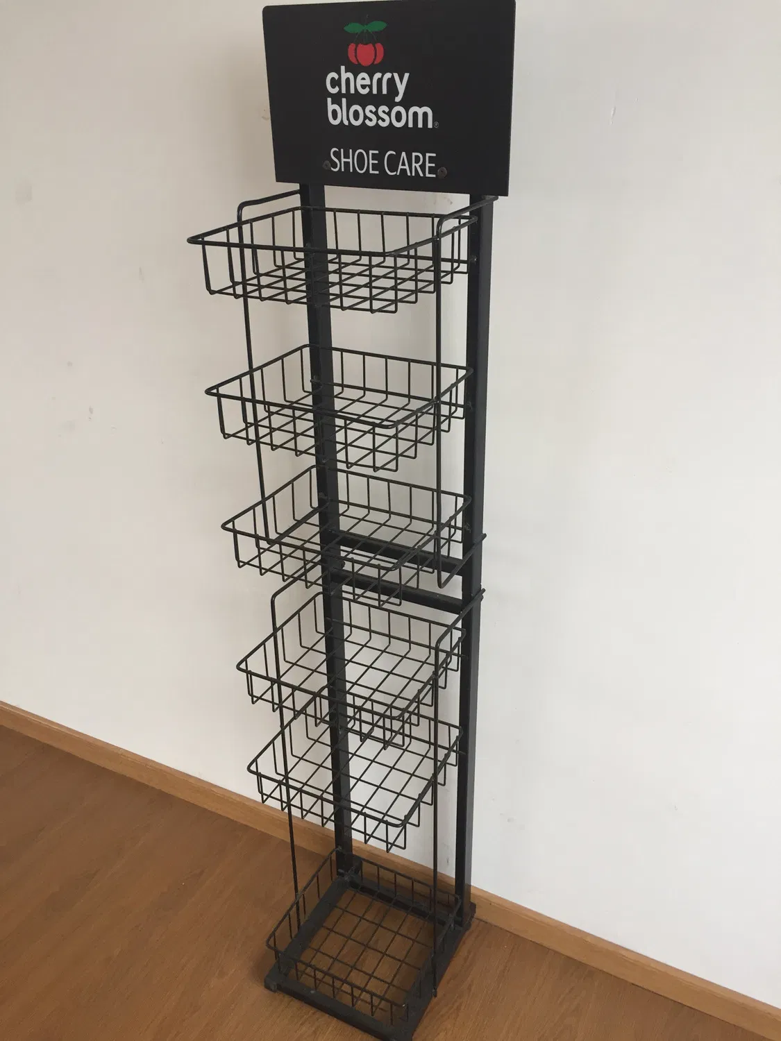 Heavy-Duty Black Mesh Shelving Unit for Efficient Home Organization