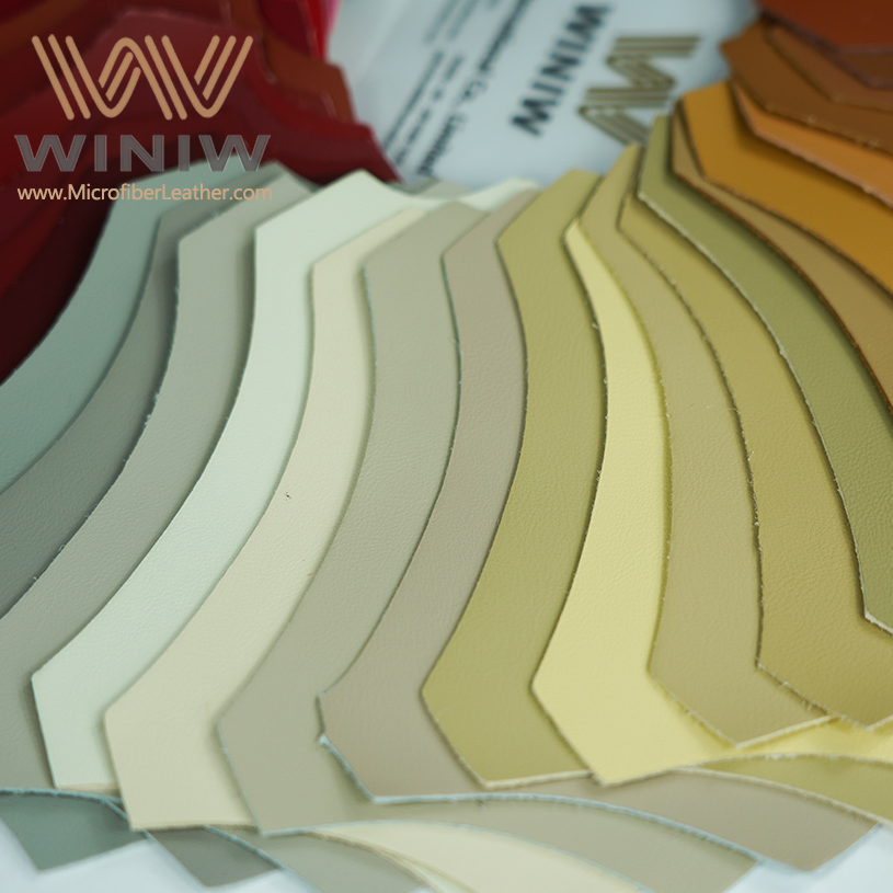 Best Resistance to Friction Interior Leather Upholstery Vinyl Material for Car Seat Fabric Supplier