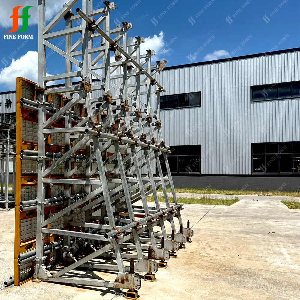 0neway Shuttering Basement Single-Side Formwork Truss Support System for Concrete Construction