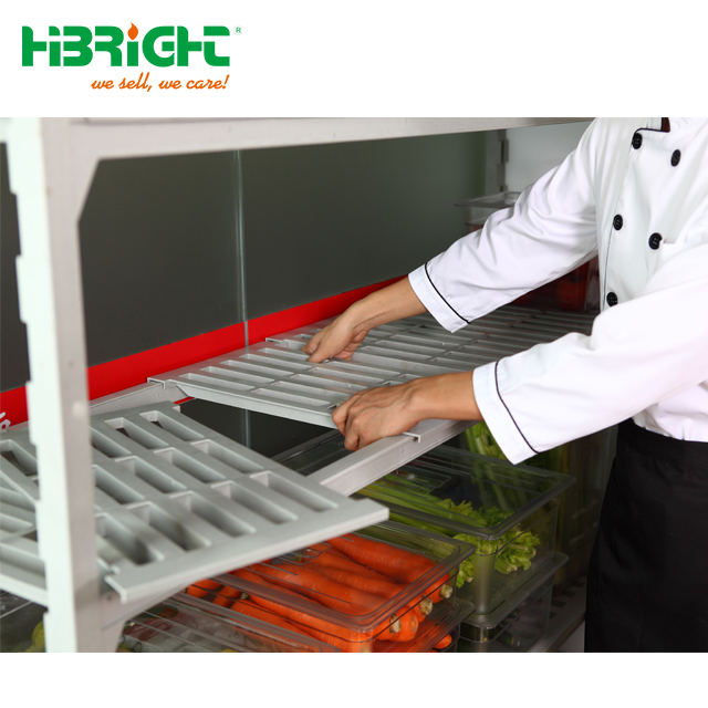 4 Tiers Anti-Rusting Supermarket Cold Room Modular Storage Shelving for Cheese