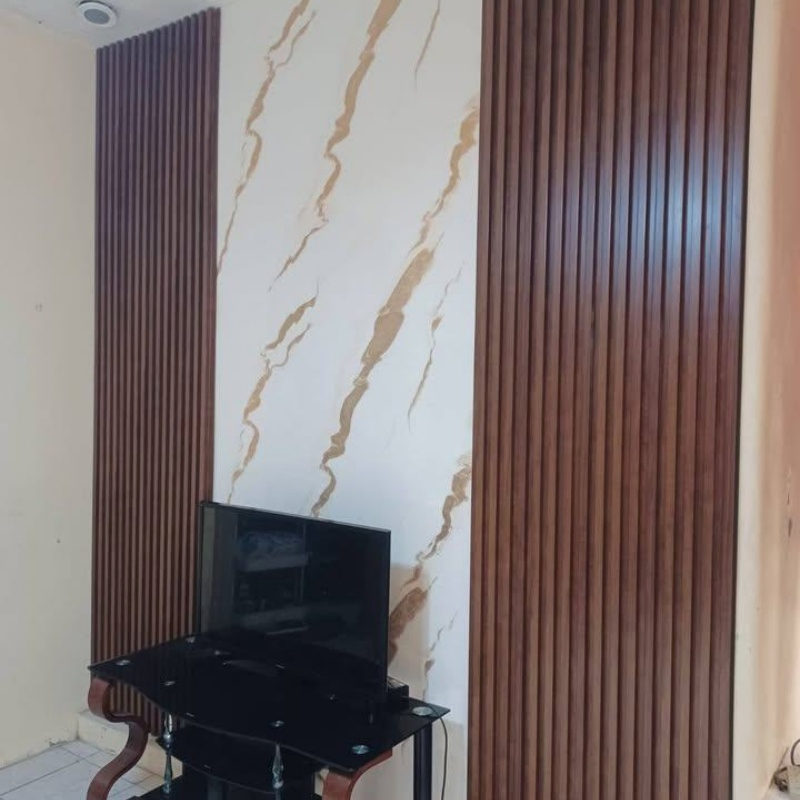 Customizable UV Marble Sheet, Durable PVC Film Coated Finish