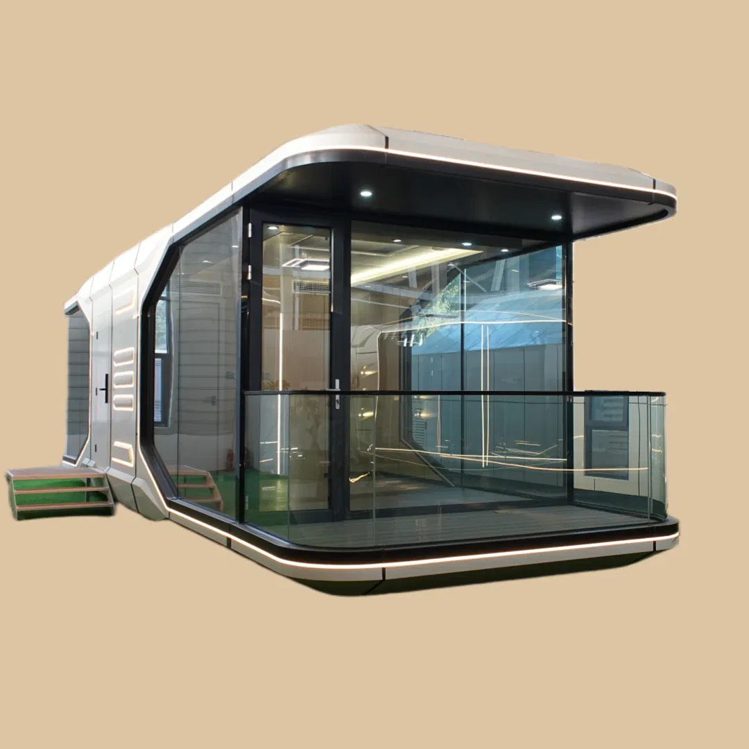 Mobile Steel Structure with Modern Kitchen and Bathroom Amenities