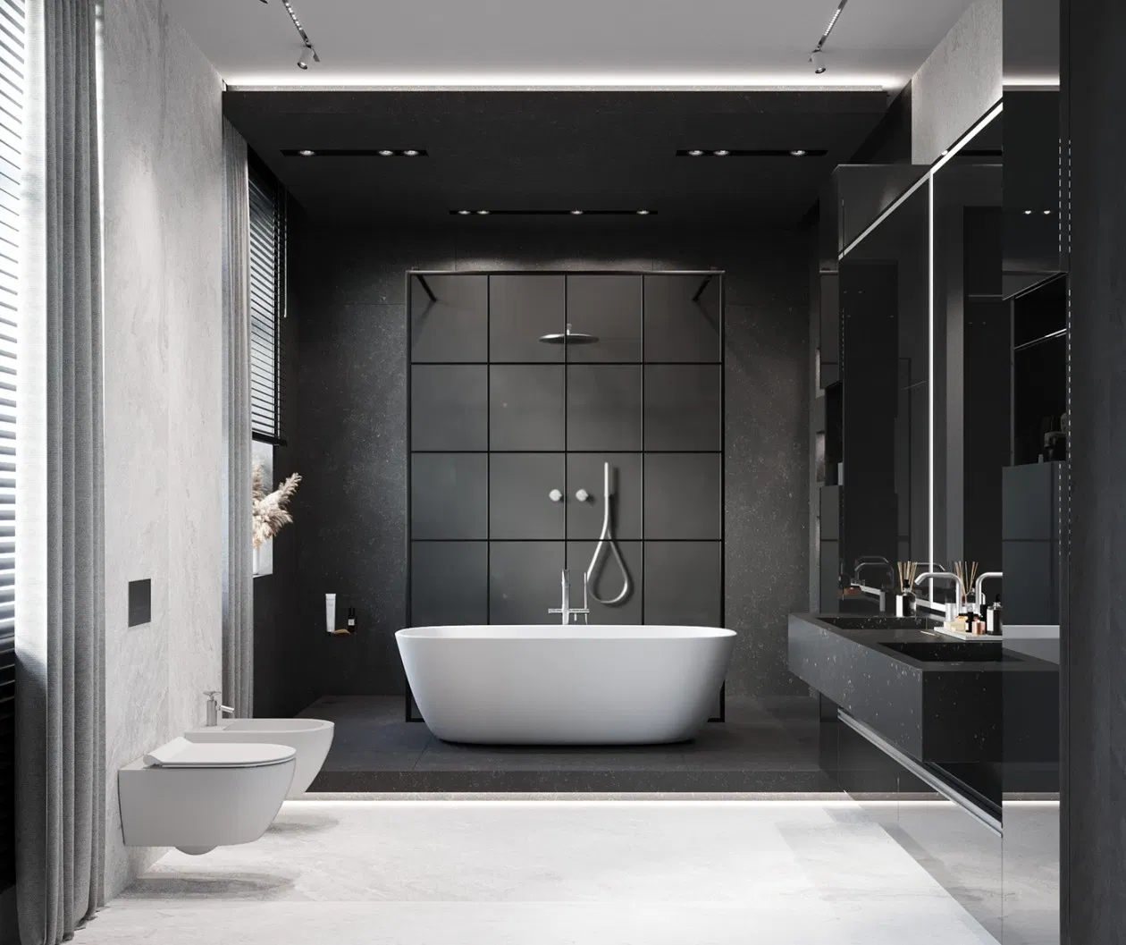 Wall Mounted Single Sink Antique Bathroom Storage Custom Cabinet Vanity