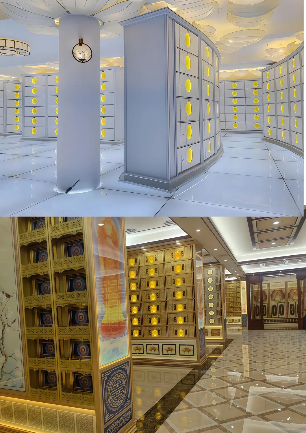 Modular Urn Shelving