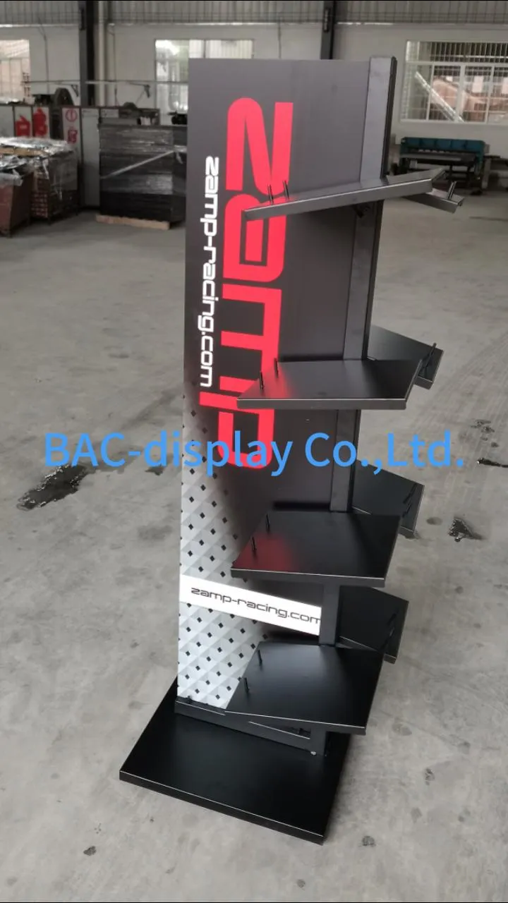 Display Rack Side View