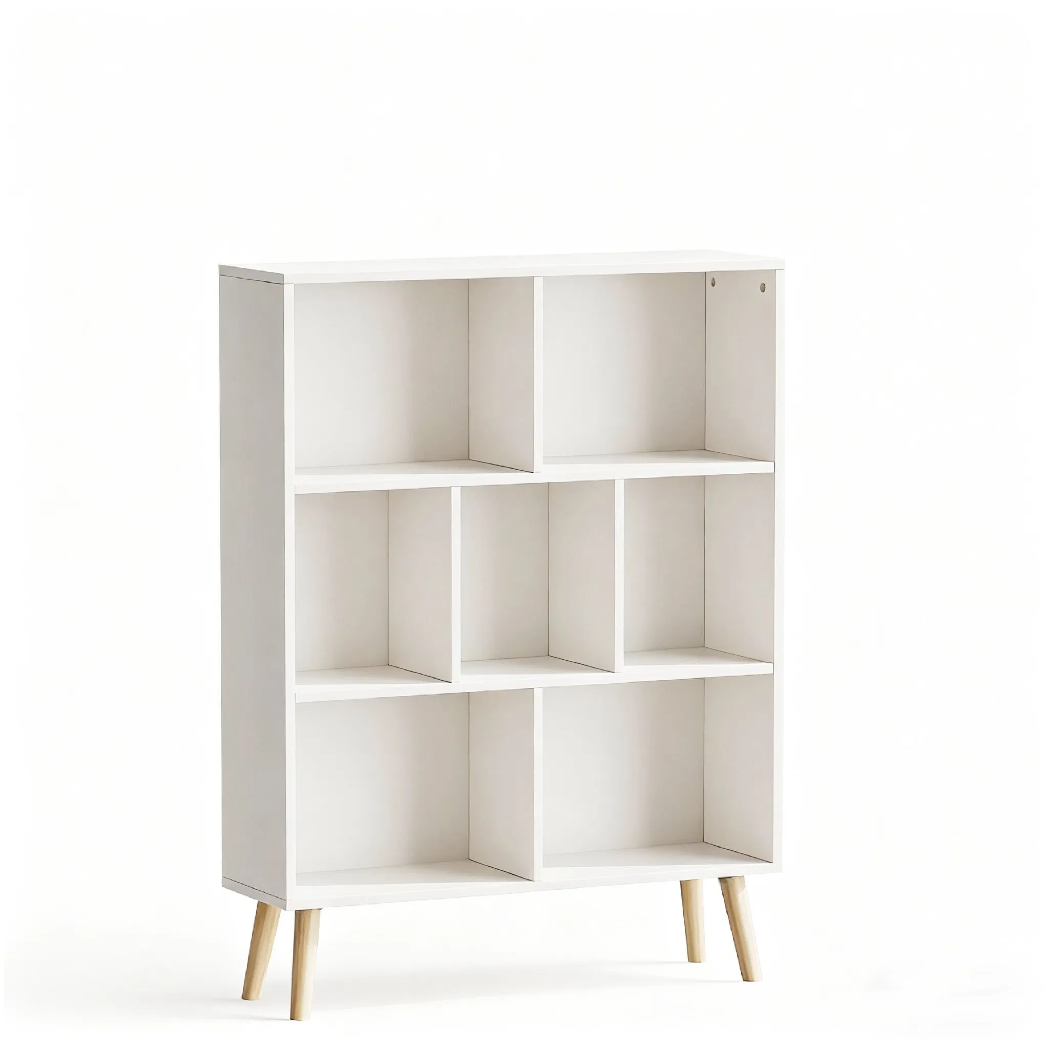 Modern Modular Minimalist Floor Storage Bookshelf