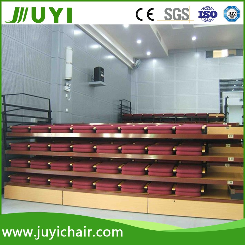 Jy-768r Brand New Retractable Bleacher Seating System by Customized Size