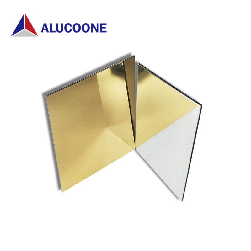 Brushed Aluminium Dibond® Composite Sheet Alupanel Sign Material Mirror Finish