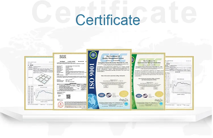 Certificates