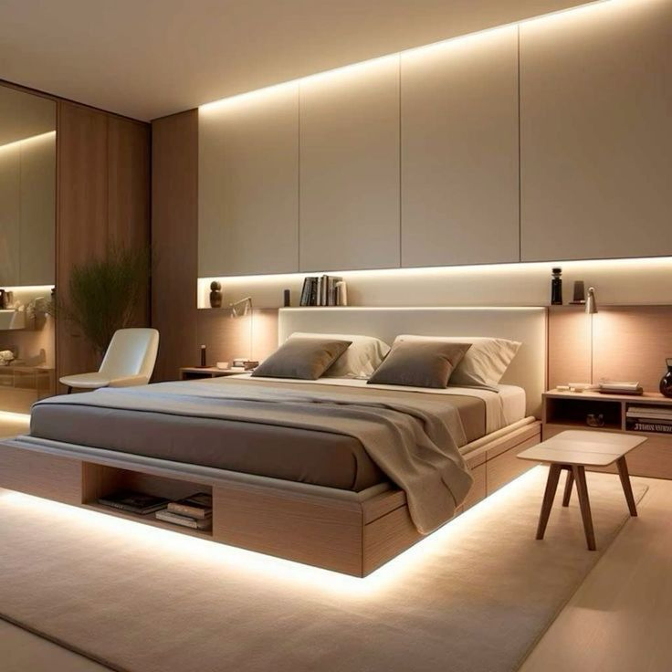 Luxury Hotel Bedroom Furniture Set with Curved Velvet Sofa