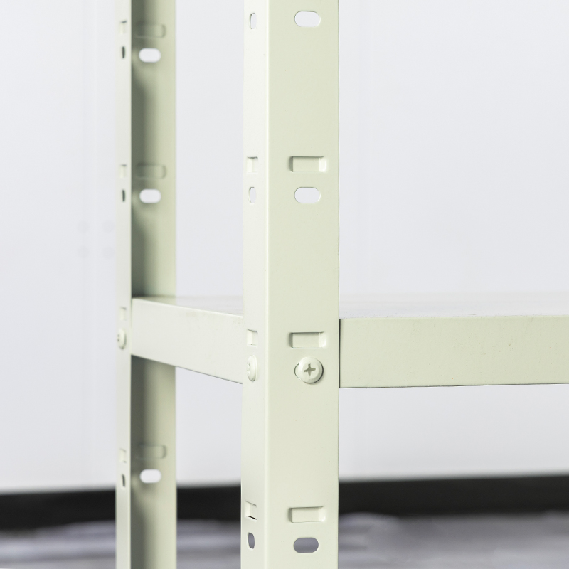 Modular 6-Layer Platform Storage Shelf for Retail with Display Hooks