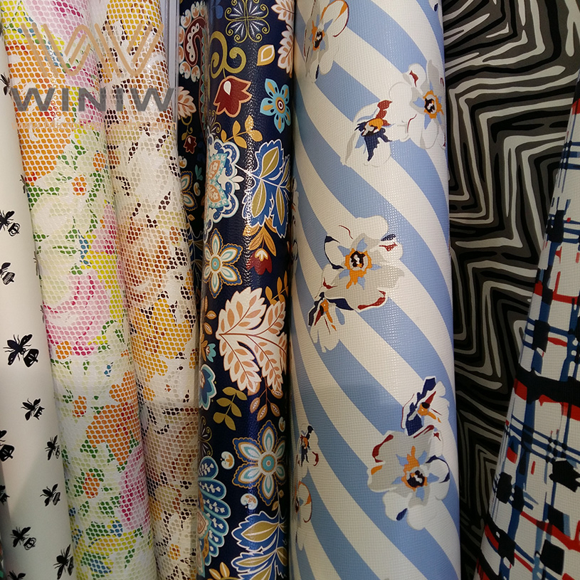 Wholesale Customize Your Printing Color Upholstery Leather Fabric Microfiber Material for Upholstery