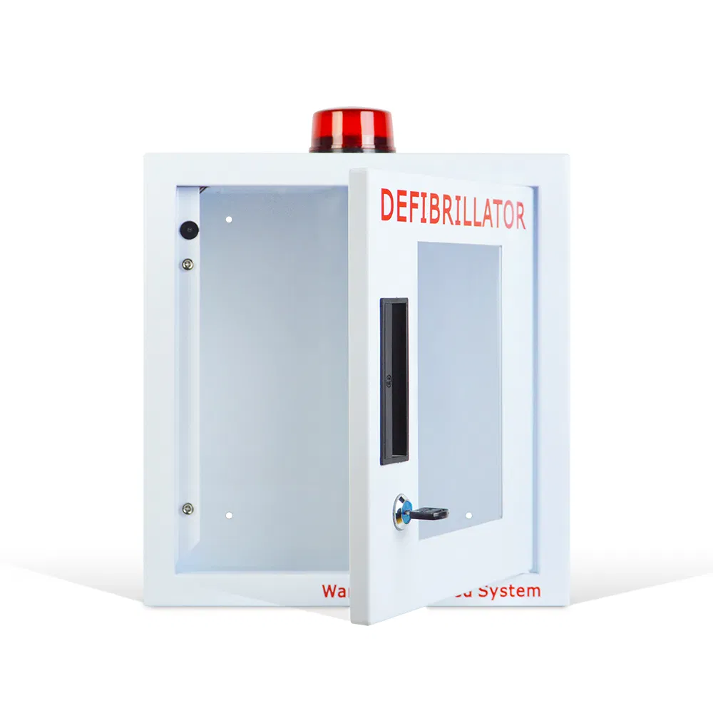 Custom Wap Medical Proof Water a First Aid Kit Storage Wall Indoor Aed Cabinet with Alarm