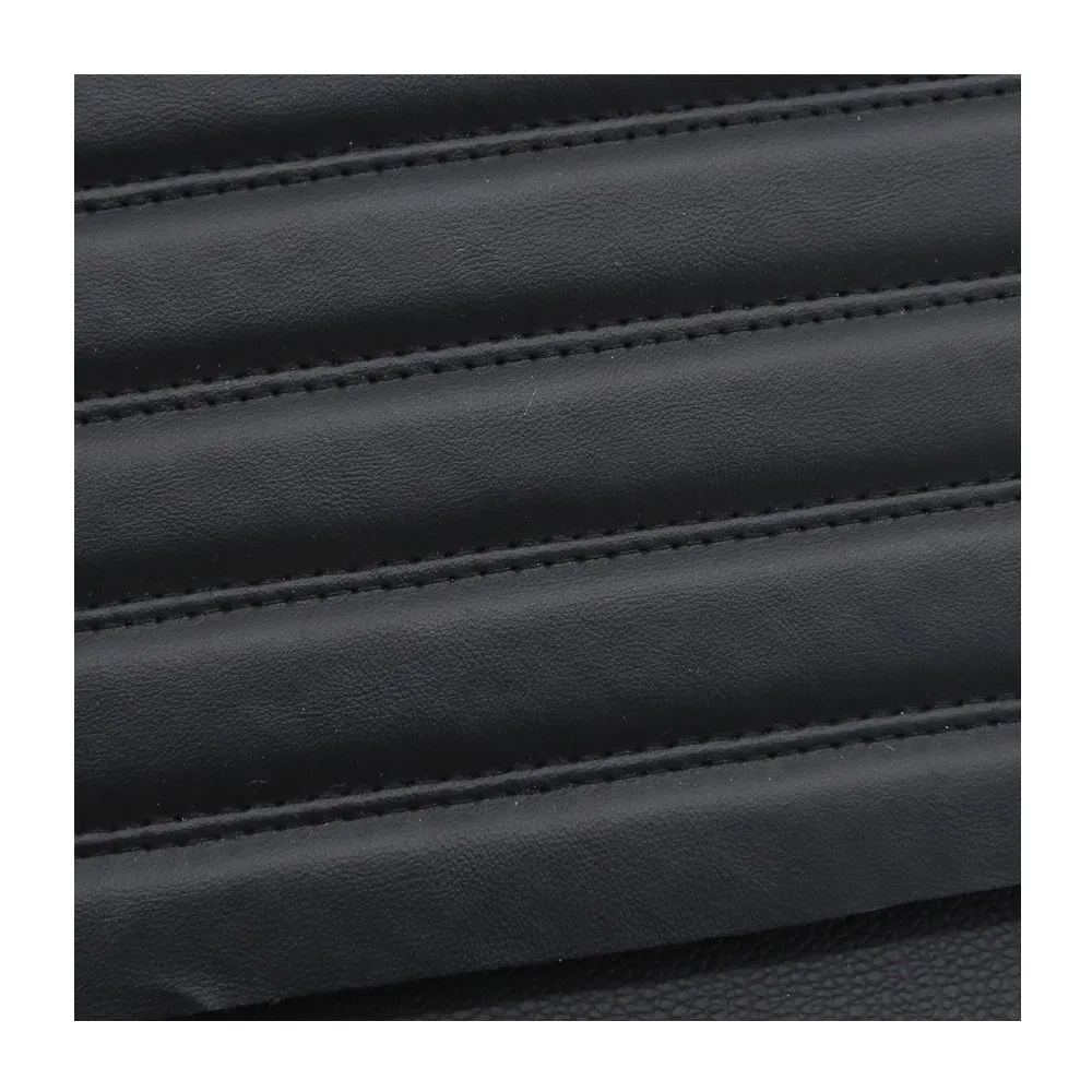 Faux 3D Embroidery Quilted Leather PVC Synthetic Leather for Car Seat Upholstery