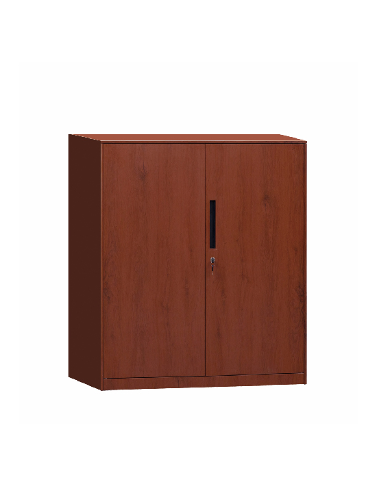 Modern Custom Steel Storage Cabinet Featuring Elegant Wood Accents