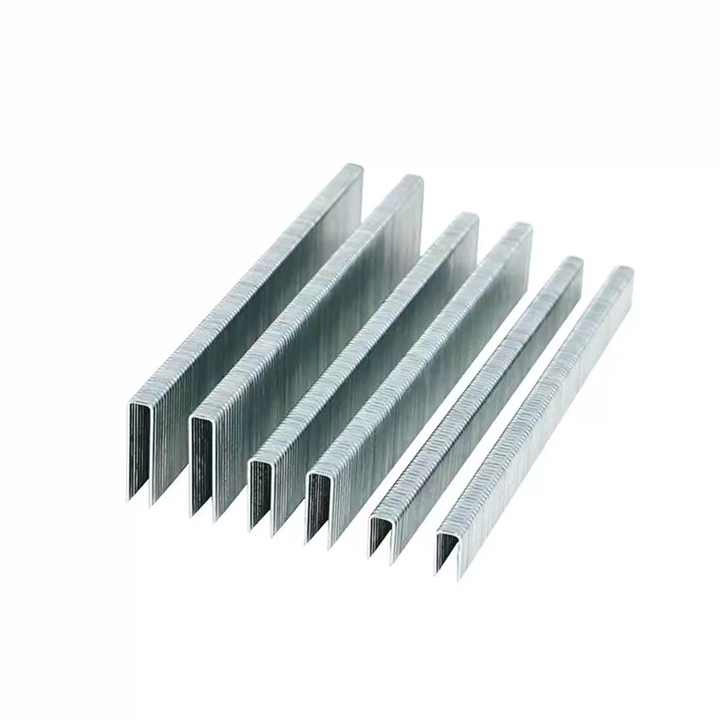Premium 4j Series Electro-Galvanized Staples – Corrosion-Resistant Fastening Solution for Construction &amp; Packaging