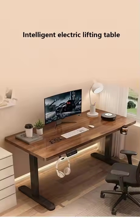 Smart Ergonomic Design Automatic Lifting Desk Electric Modular Standing Table for Office Work Station