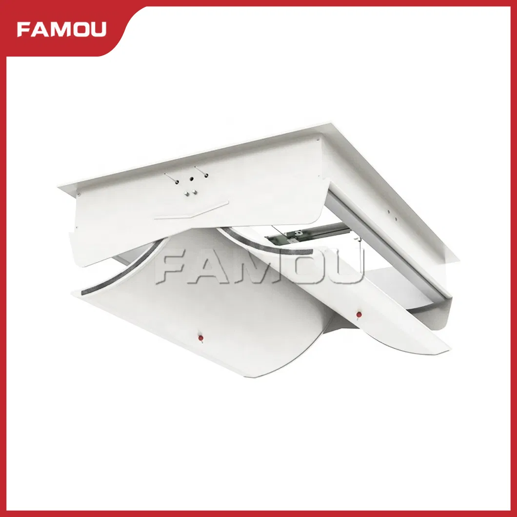 Advanced Butterfly Side Wall Ventilation System for Swine