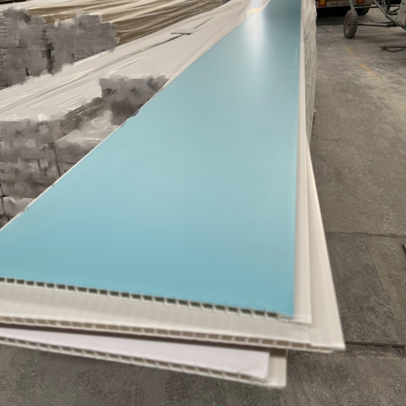 Decorative 3D PVC Ceiling with White Glossy Finish for Modern Interior Design Projects