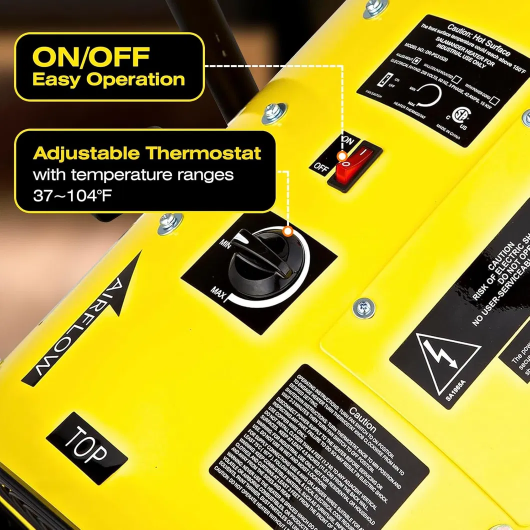 Industrial Heater View 2