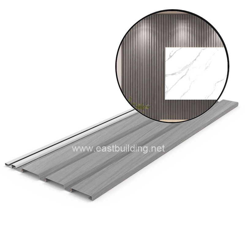 Vinyl Soffit Louvers Model Ceiling &amp; Wall System for Exterior 30 Years Guarantee Fire Resistant