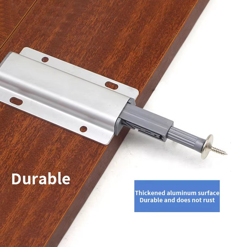 Kitchen Cabinet Hidden Rebound Device Furniture Hardware Push to Open Door System