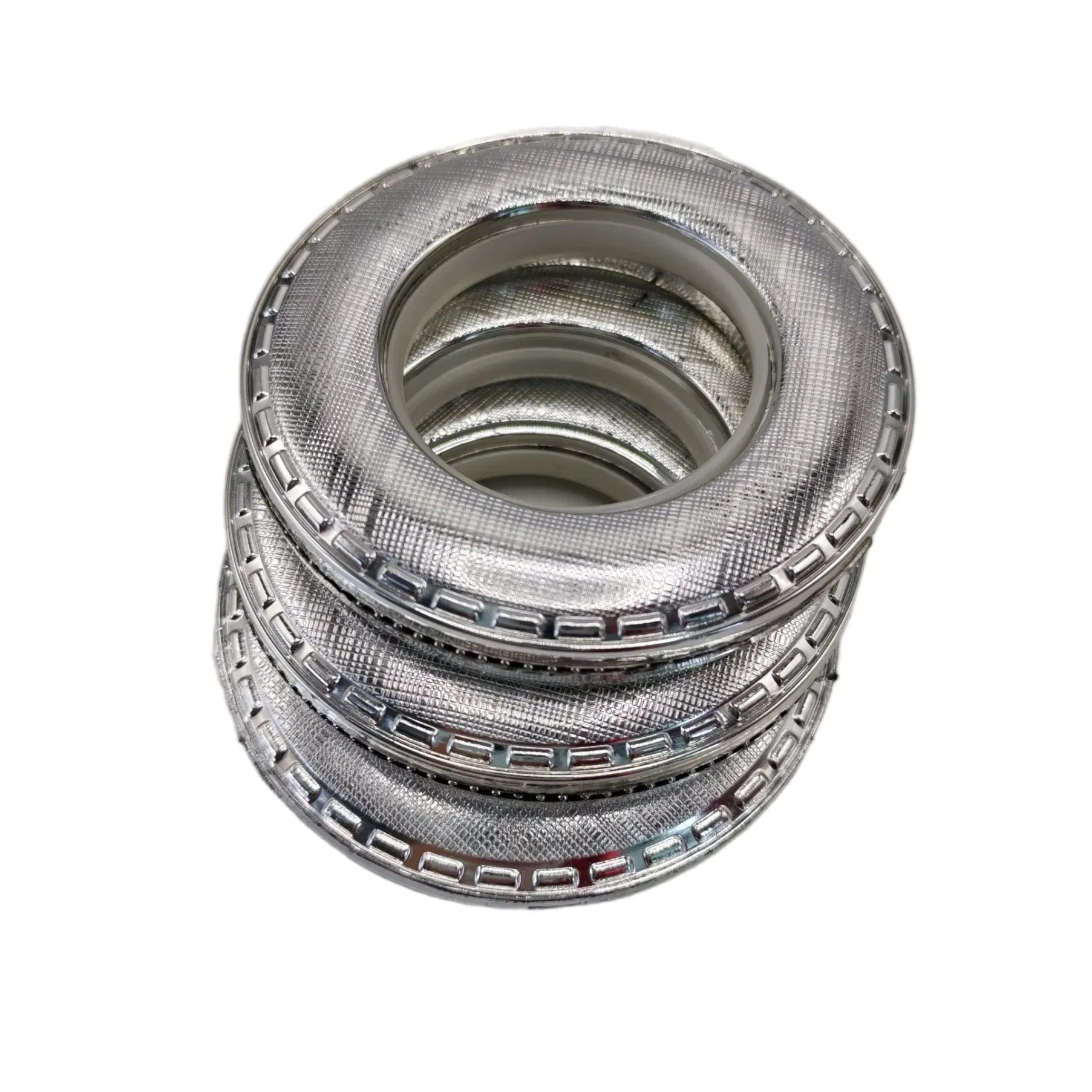 Home Decorative Curtain Accessories Low Noise Curtain Eyelets Roman Rings for Window Curtain Rod