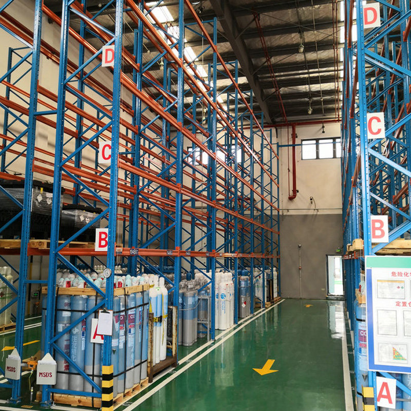 Modular Beam Type Heavy Duty Pallet Shelving for Warehouse Storage Application