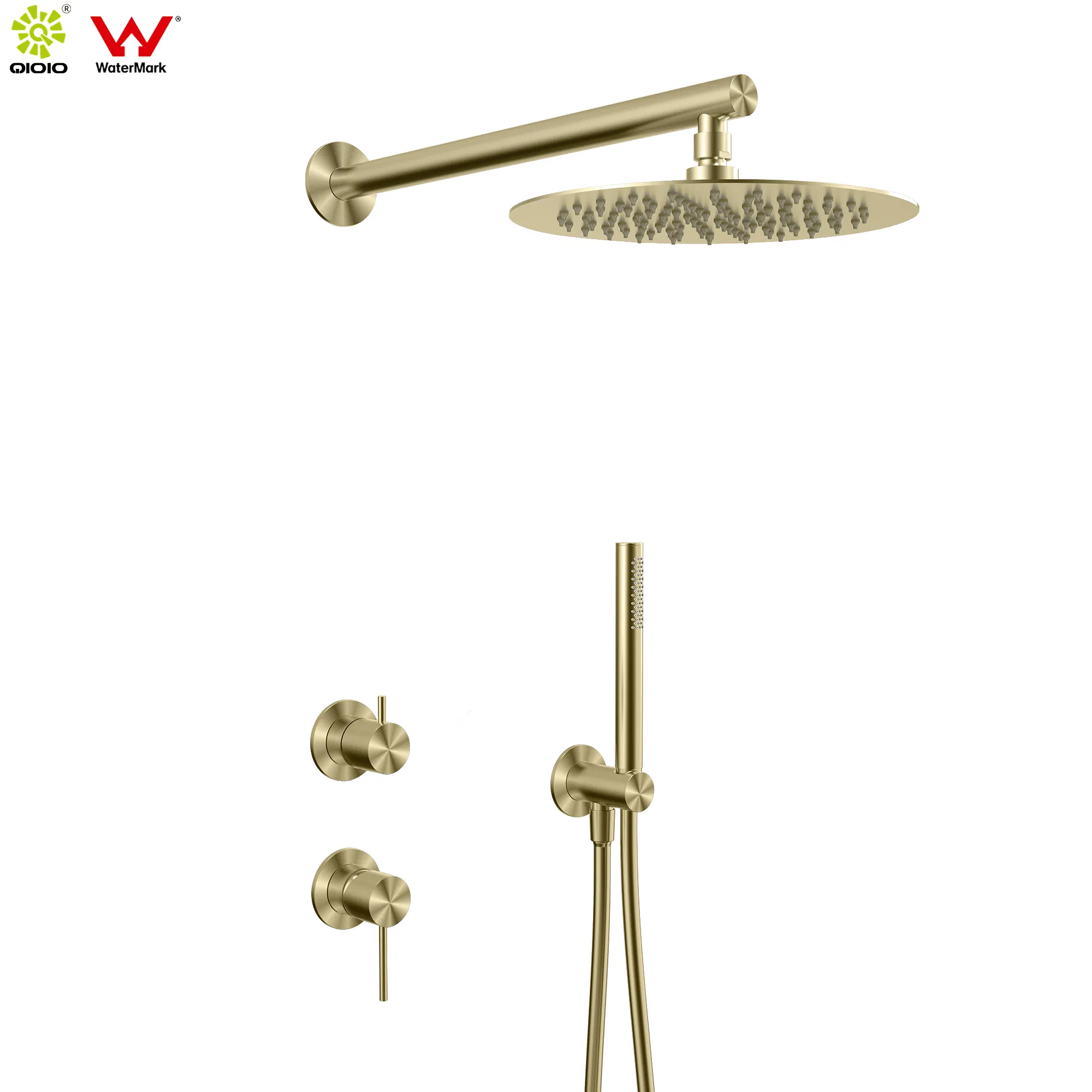 Watermark 316L Stainless Steel Wall-Mounted Showerhead Concealed Shower System