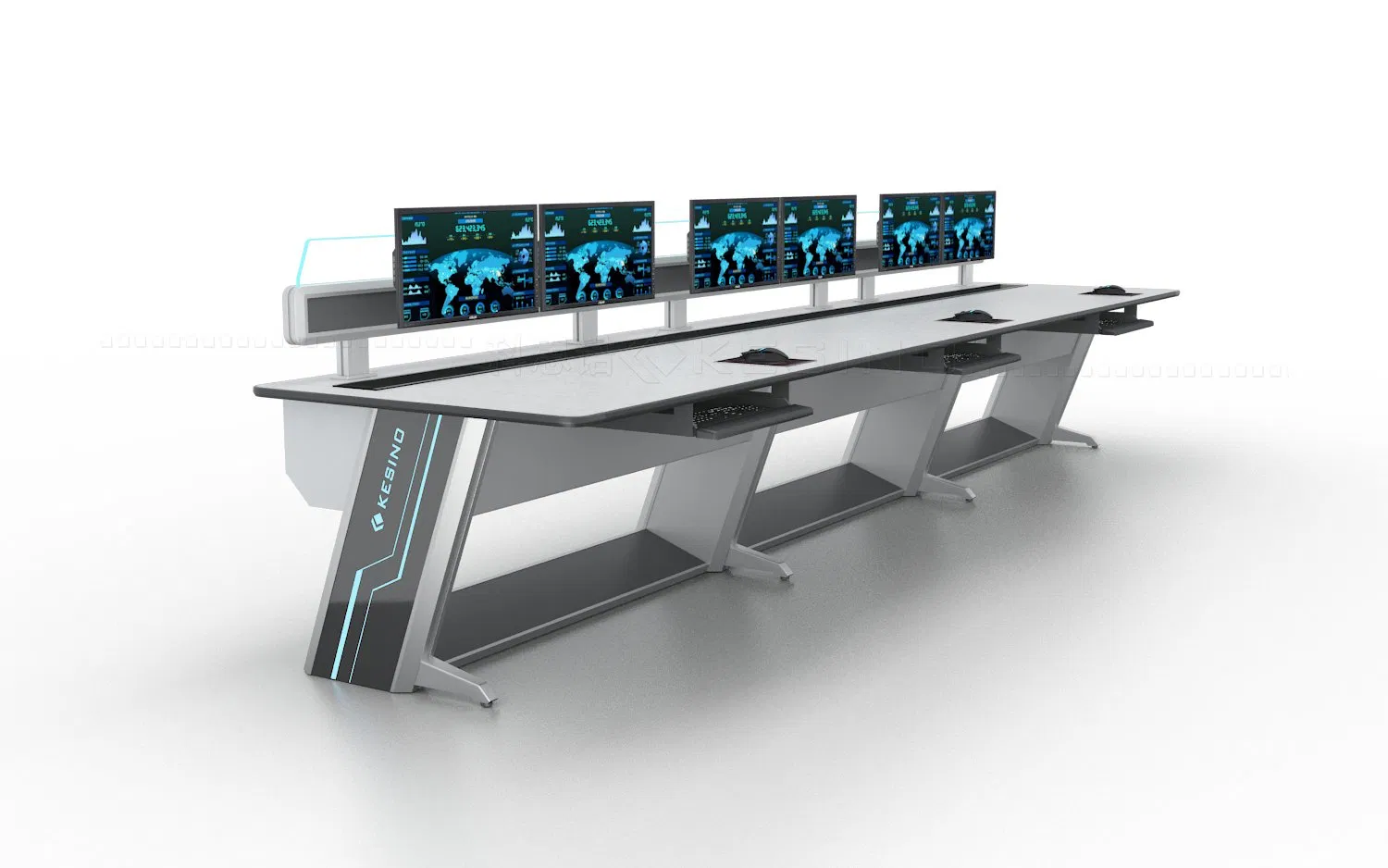 Kesino Innovative It Sit/Stand Workstation Dispatching Office Furniture Manufacturer Lifting Table