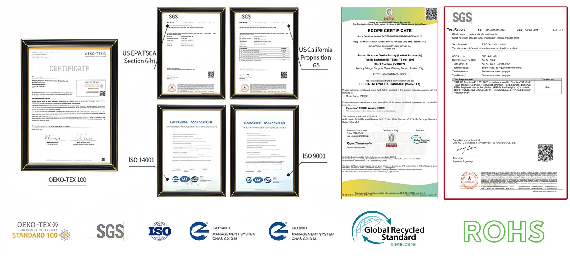 Product Certifications