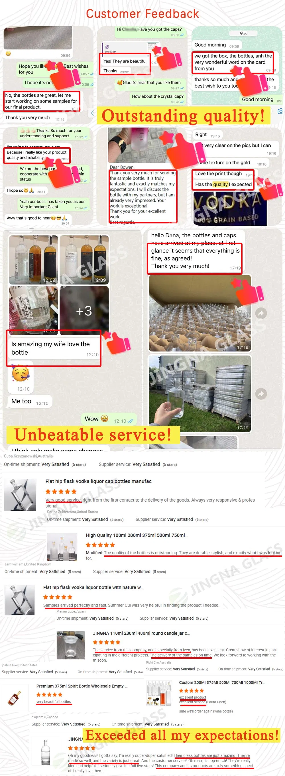 Global Customer Reviews