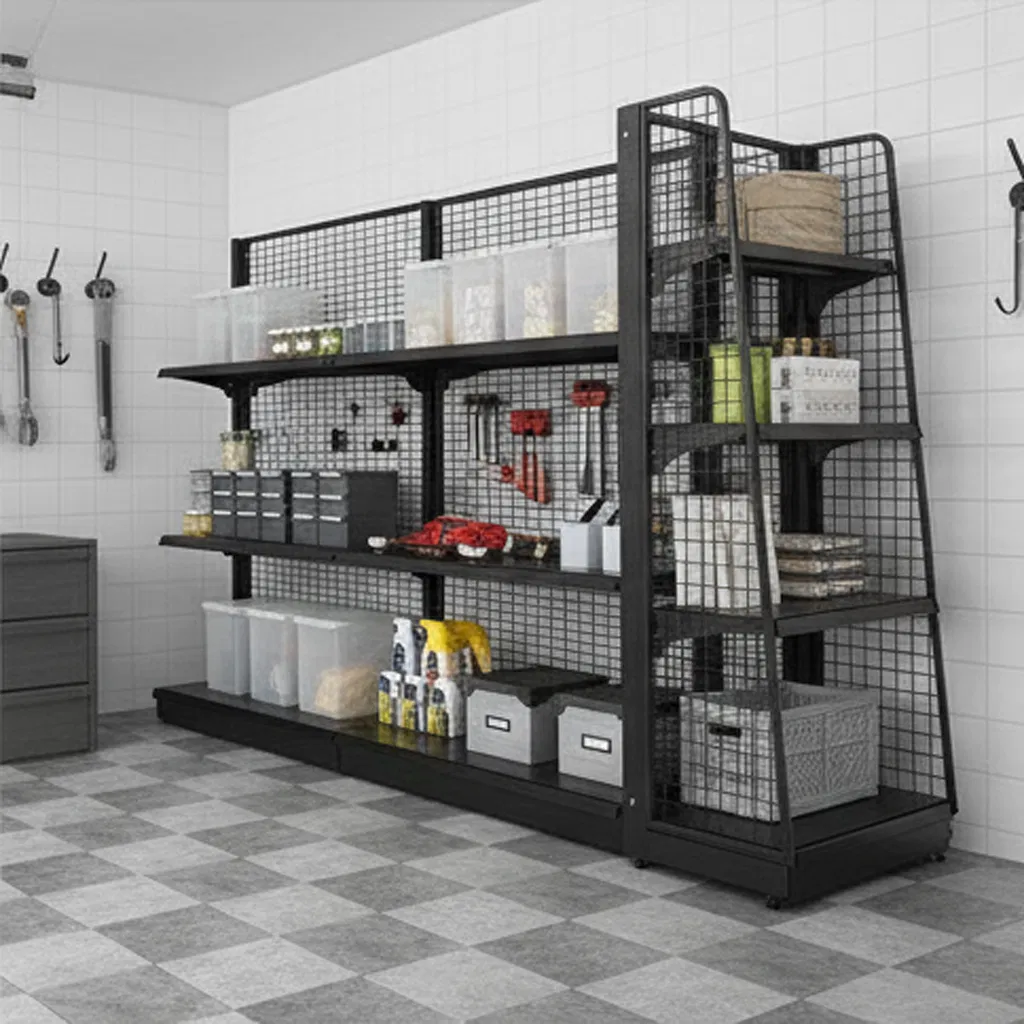 Solid Commercial Grade Shelf Unit for Sturdy Merchandise Display