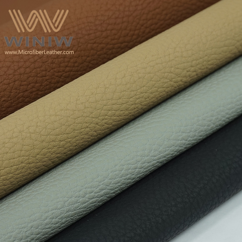 Winiw Ol Series Automotive Upholstery Fabric Suppliers 1.2mm 1.4mm Standard Eco Leather Material
