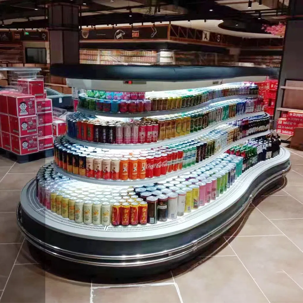 Easy Access Beverage Storage Unit for Fresh Produce Fruits Vegetables Dessert Drinks Freezer