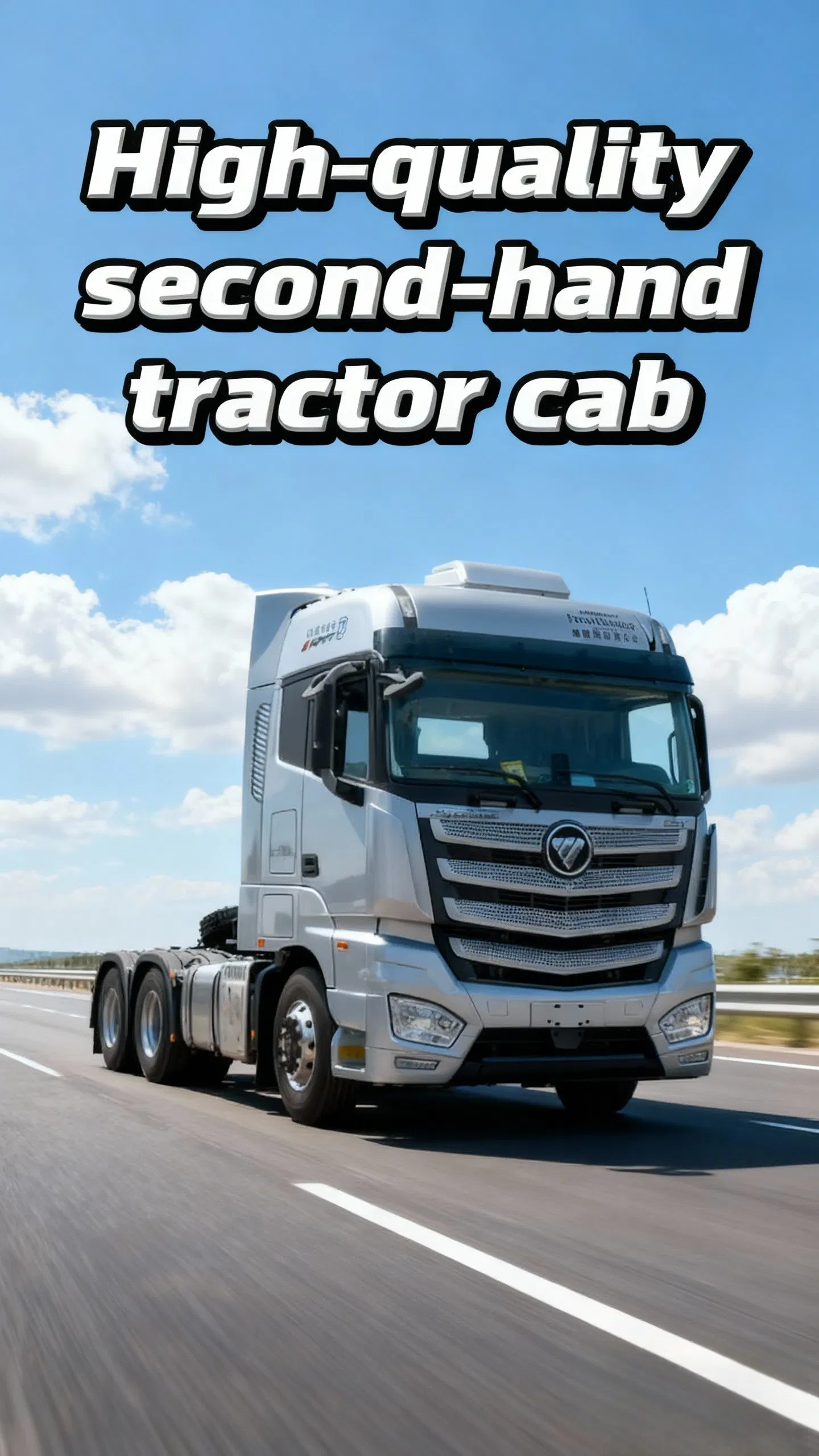 Used Tractor Head Modern Styling