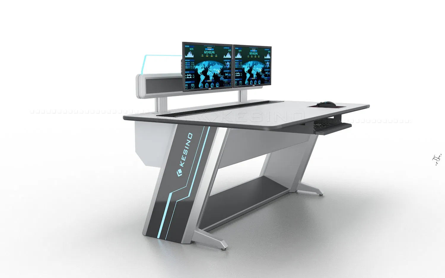 Kesino Innovative It Sit/Stand Workstation Dispatching Office Furniture Manufacturer Lifting Table