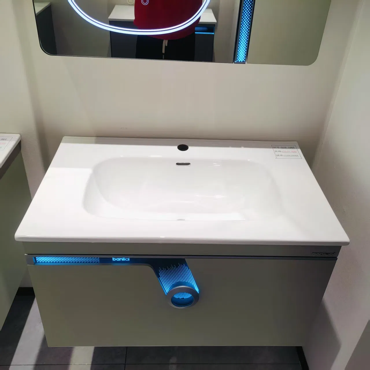 800mm Sanitary Ware Bathroom Cabinet Vanity Waterproof Vanity Cabinet