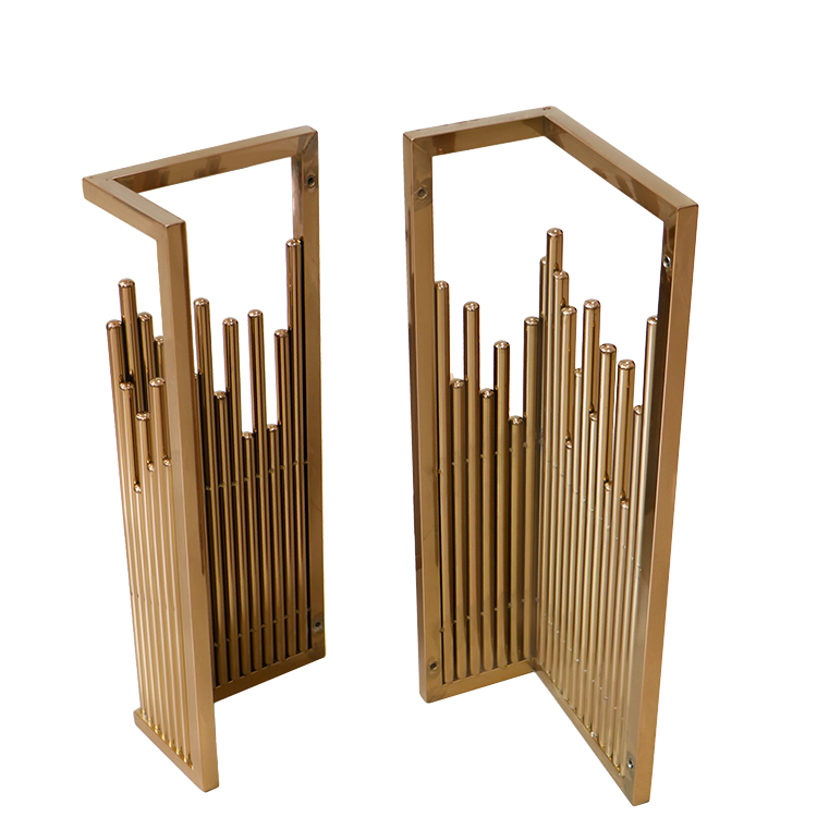 Winstar Twinkle Stainless Steel Sofa Armrest Gold Home Decorative Hardware Accessories