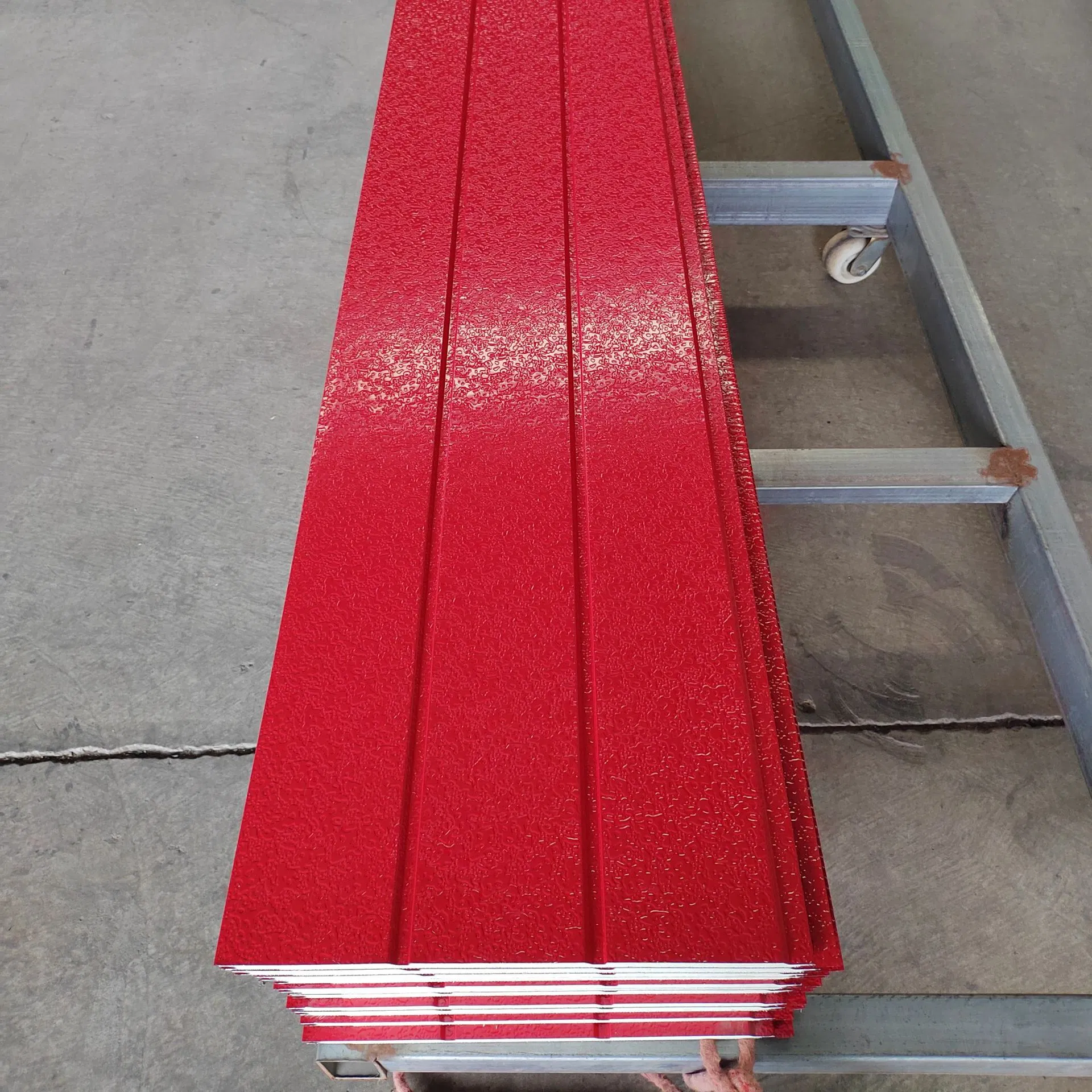 Elegant Steel Structure Siding Featuring High-Quality Engraving Plate Finish